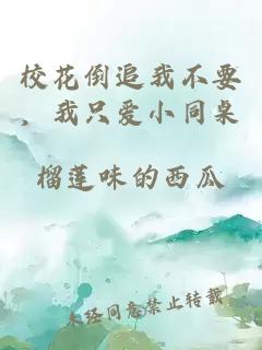 校花倒追我不要，我只爱小同桌